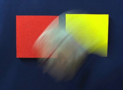 franck gribling. Disapearing in front of R., Y. and B.